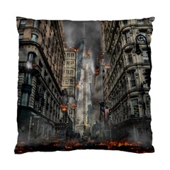 Destruction War Conflict Death Standard Cushion Case (two Sides) by Celenk