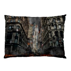 Destruction War Conflict Death Pillow Case by Celenk