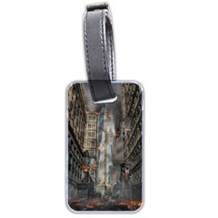 Destruction War Conflict Death Luggage Tags (two Sides)