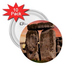 Stonehenge Ancient England 2 25  Buttons (10 Pack)  by Celenk