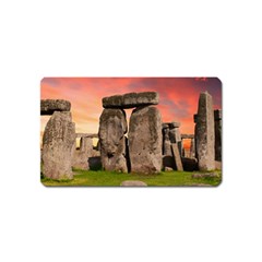 Stonehenge Ancient England Magnet (name Card) by Celenk