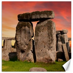 Stonehenge Ancient England Canvas 16  X 16   by Celenk