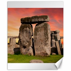 Stonehenge Ancient England Canvas 16  X 20   by Celenk