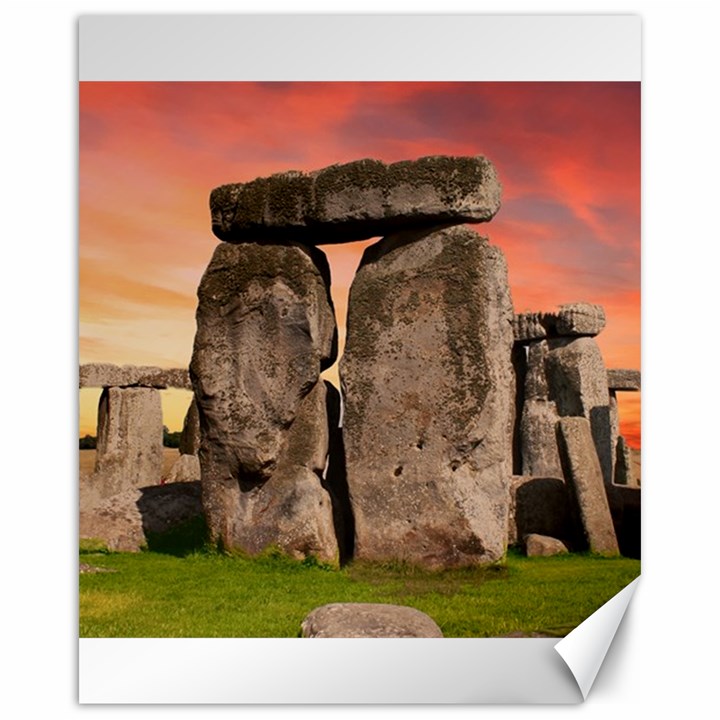 Stonehenge Ancient England Canvas 16  x 20  