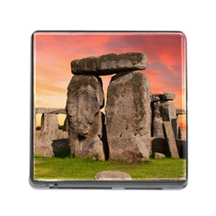 Stonehenge Ancient England Memory Card Reader (square) by Celenk