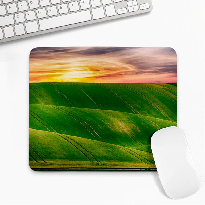 Hills Countryside Sky Rural Large Mousepads