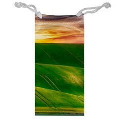 Hills Countryside Sky Rural Jewelry Bag by Celenk