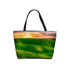 Hills Countryside Sky Rural Shoulder Handbags by Celenk