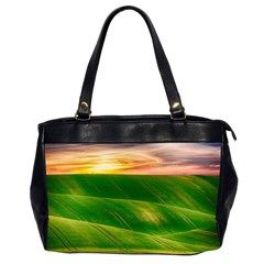 Hills Countryside Sky Rural Office Handbags (2 Sides)  by Celenk