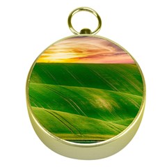 Hills Countryside Sky Rural Gold Compasses by Celenk