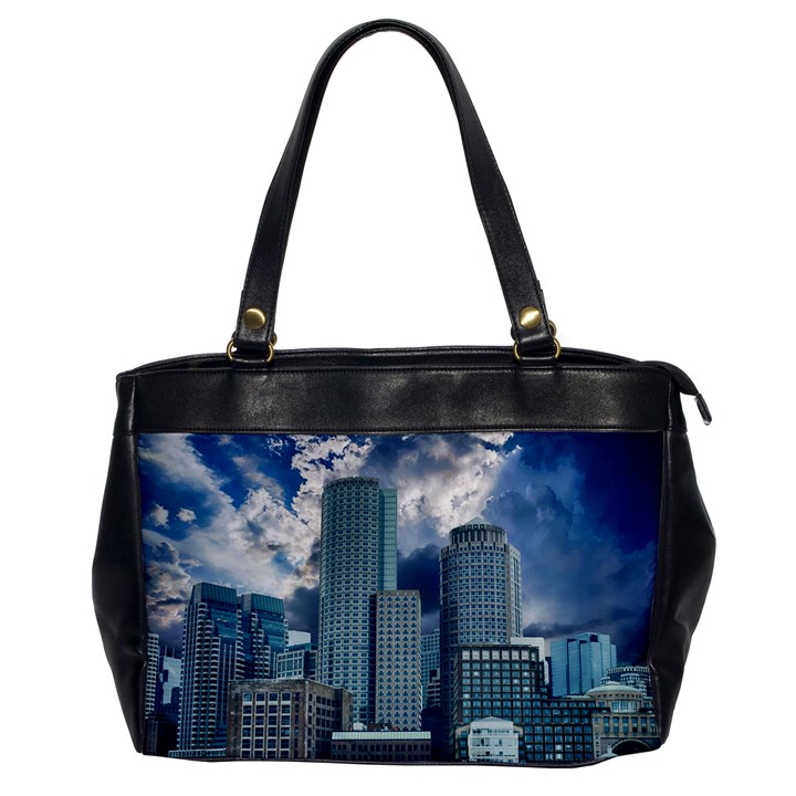 Tower Blocks Skyscraper City Modern Office Handbags