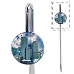 Tower Blocks Skyscraper City Modern Book Mark by Celenk