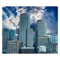 Tower Blocks Skyscraper City Modern Double Sided Flano Blanket (small)  by Celenk