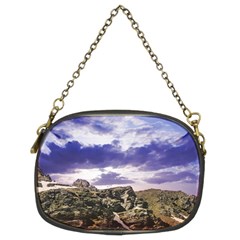 Mountain Snow Landscape Winter Chain Purses (two Sides)  by Celenk