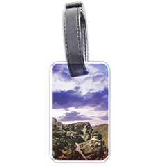 Mountain Snow Landscape Winter Luggage Tags (one Side)  by Celenk