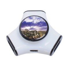 Mountain Snow Landscape Winter 3-port Usb Hub by Celenk