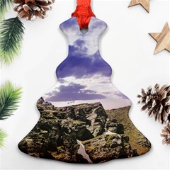 Mountain Snow Landscape Winter Ornament (christmas Tree)  by Celenk