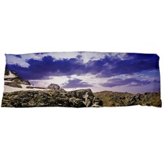 Mountain Snow Landscape Winter Body Pillow Case (dakimakura) by Celenk