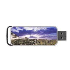 Mountain Snow Landscape Winter Portable Usb Flash (two Sides) by Celenk