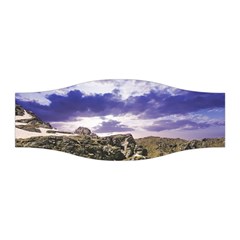 Mountain Snow Landscape Winter Stretchable Headband by Celenk