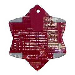 London England City Ornament (snowflake)