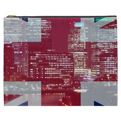 London England City Cosmetic Bag (xxxl)  by Celenk