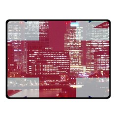 London England City Double Sided Fleece Blanket (small) 