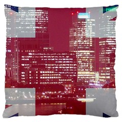 London England City Standard Flano Cushion Case (two Sides) by Celenk