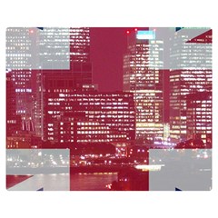 London England City Double Sided Flano Blanket (medium)  by Celenk