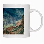 Canyon Mountain Landscape Nature White Mugs Right