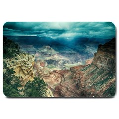 Canyon Mountain Landscape Nature Large Doormat  by Celenk