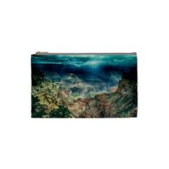 Canyon Mountain Landscape Nature Cosmetic Bag (small)  by Celenk