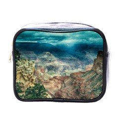 Canyon Mountain Landscape Nature Mini Toiletries Bags by Celenk