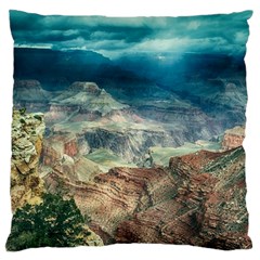 Canyon Mountain Landscape Nature Large Cushion Case (two Sides) by Celenk