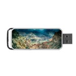 Canyon Mountain Landscape Nature Portable USB Flash (One Side) Front