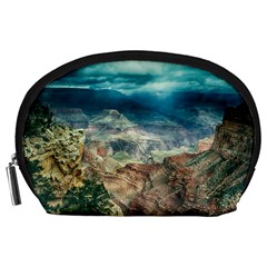 Canyon Mountain Landscape Nature Accessory Pouches (large)  by Celenk