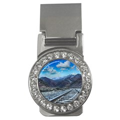 Nature Landscape Mountains Slope Money Clips (cz)  by Celenk