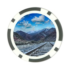 Nature Landscape Mountains Slope Poker Chip Card Guard (10 Pack) by Celenk