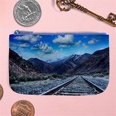 Nature Landscape Mountains Slope Large Coin Purse by Celenk