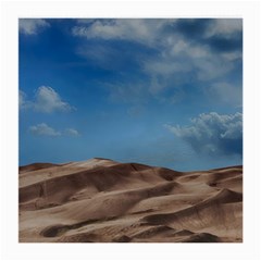 Sand Dune Desert Landscape Dry Medium Glasses Cloth (2-side) by Celenk