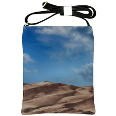 Sand Dune Desert Landscape Dry Shoulder Sling Bags by Celenk