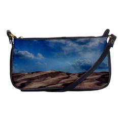 Sand Dune Desert Landscape Dry Shoulder Clutch Bags by Celenk