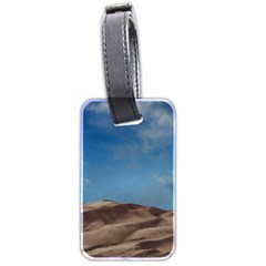 Sand Dune Desert Landscape Dry Luggage Tags (two Sides)