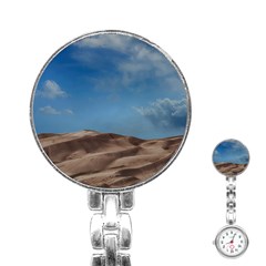 Sand Dune Desert Landscape Dry Stainless Steel Nurses Watch by Celenk