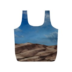 Sand Dune Desert Landscape Dry Full Print Recycle Bags (s)  by Celenk