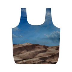 Sand Dune Desert Landscape Dry Full Print Recycle Bags (m)  by Celenk