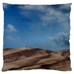 Sand Dune Desert Landscape Dry Large Flano Cushion Case (one Side) by Celenk