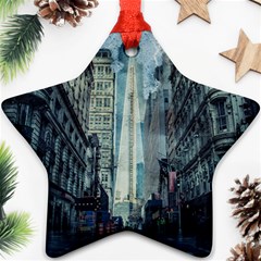 Storm Damage Disaster Weather Ornament (star) by Celenk