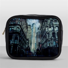 Storm Damage Disaster Weather Mini Toiletries Bags by Celenk