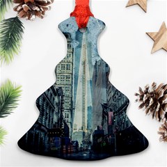 Storm Damage Disaster Weather Ornament (christmas Tree)  by Celenk